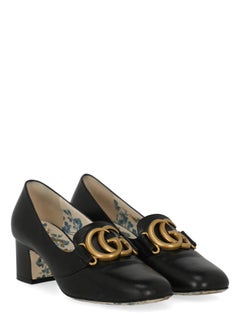 Gucci  Women   Pumps  Black Leather EU 36.5