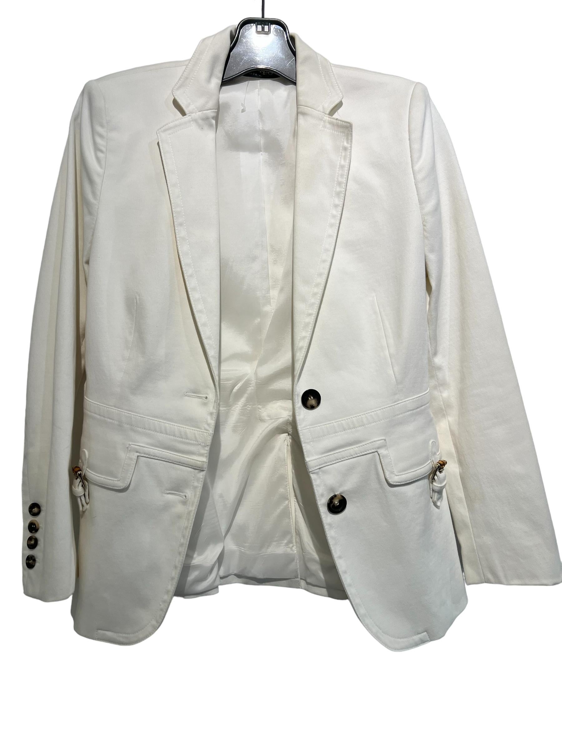 white gucci suit womens