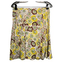 Gucci Women´s Multi Floral Skirt Size 42