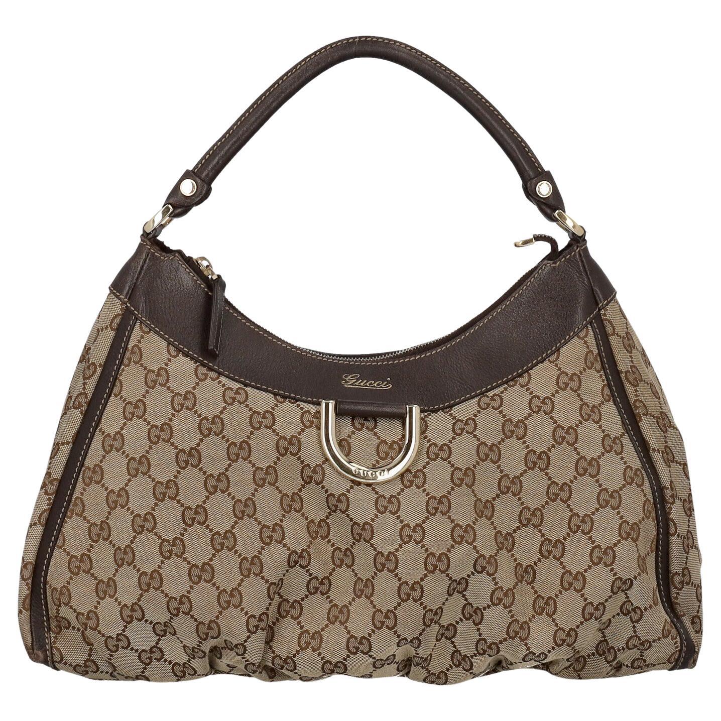 Gucci Beige Fabric Shoulder Bag