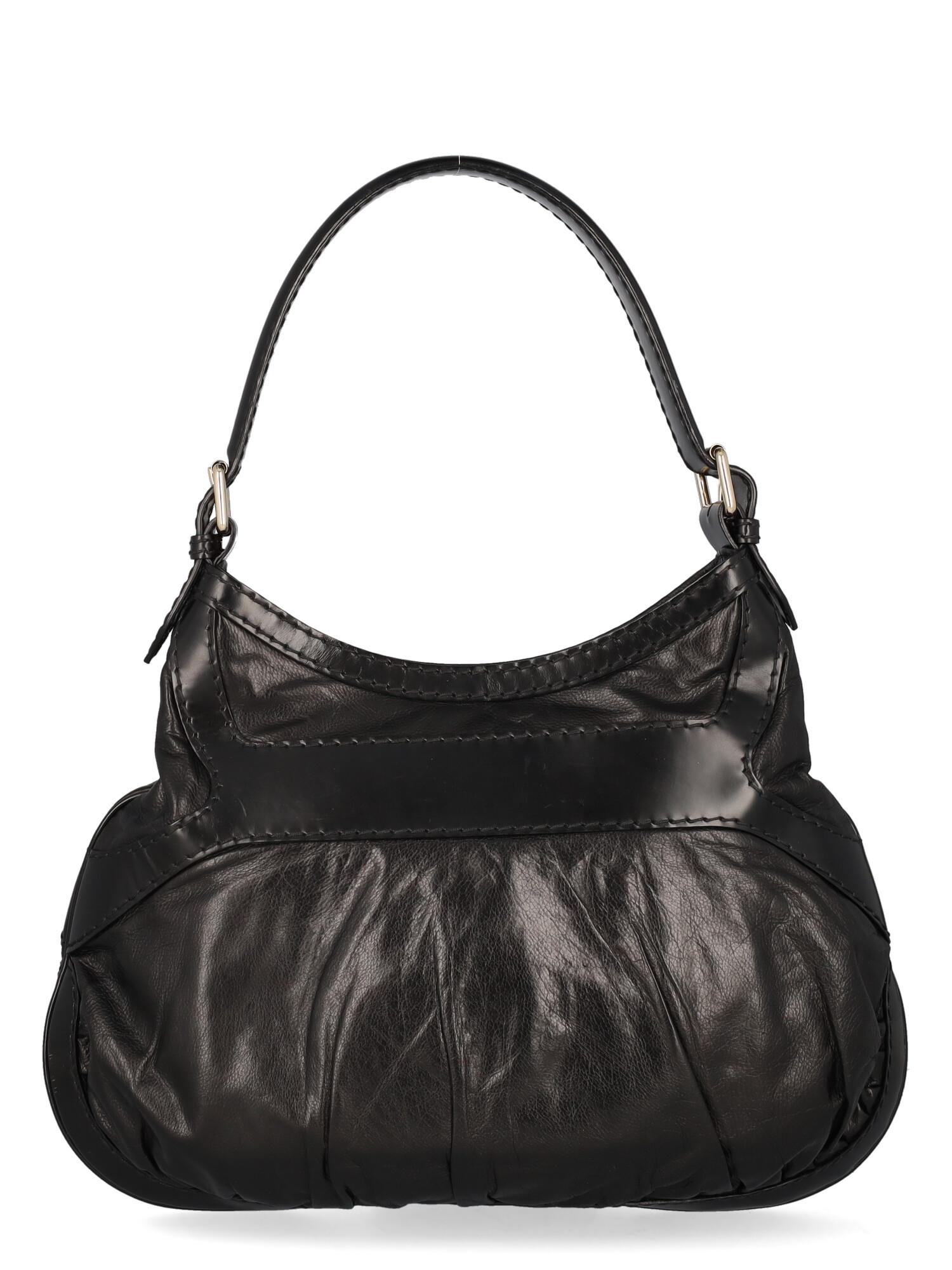 Women's Gucci Women Shoulder bags Black Leather  For Sale