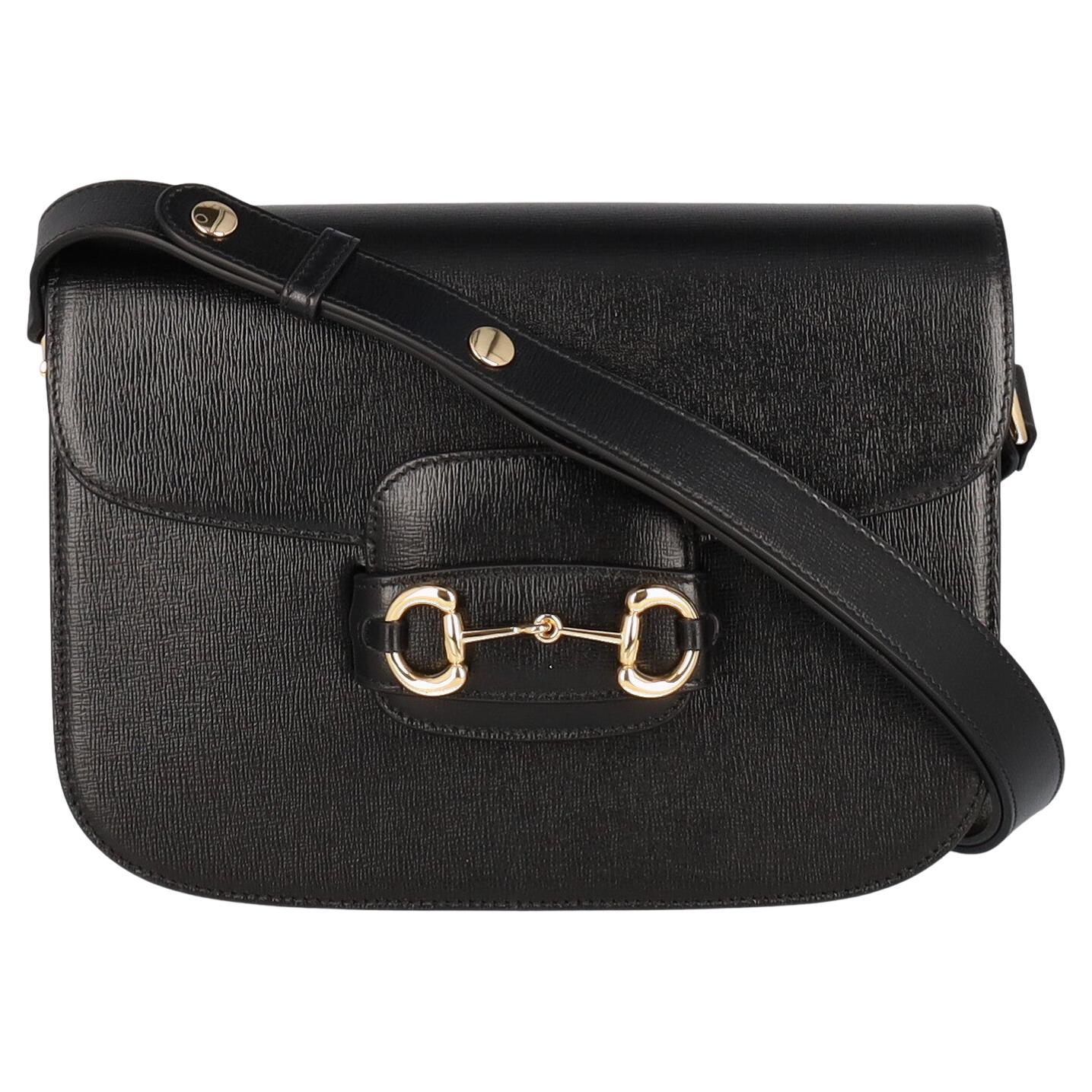 Gucci Women Shoulder bags Black Leather  For Sale