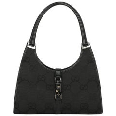 Gucci  Women   Shoulder bags Jackie Black Synthetic Fibers 