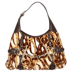 Gucci Women Shoulder bags Jackie Brown, Gold Fabric 