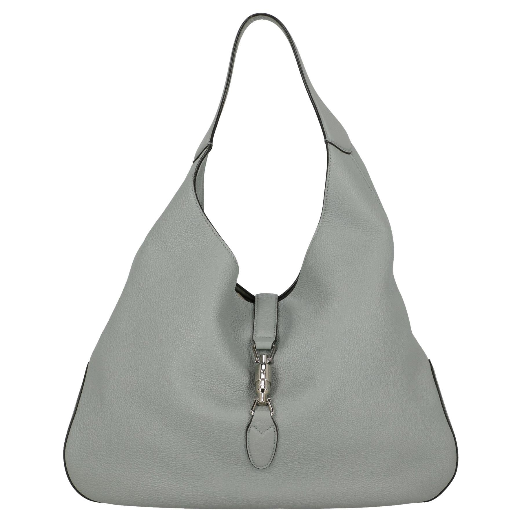 Gucci  Women Shoulder bags  Jackie Grey Leather For Sale