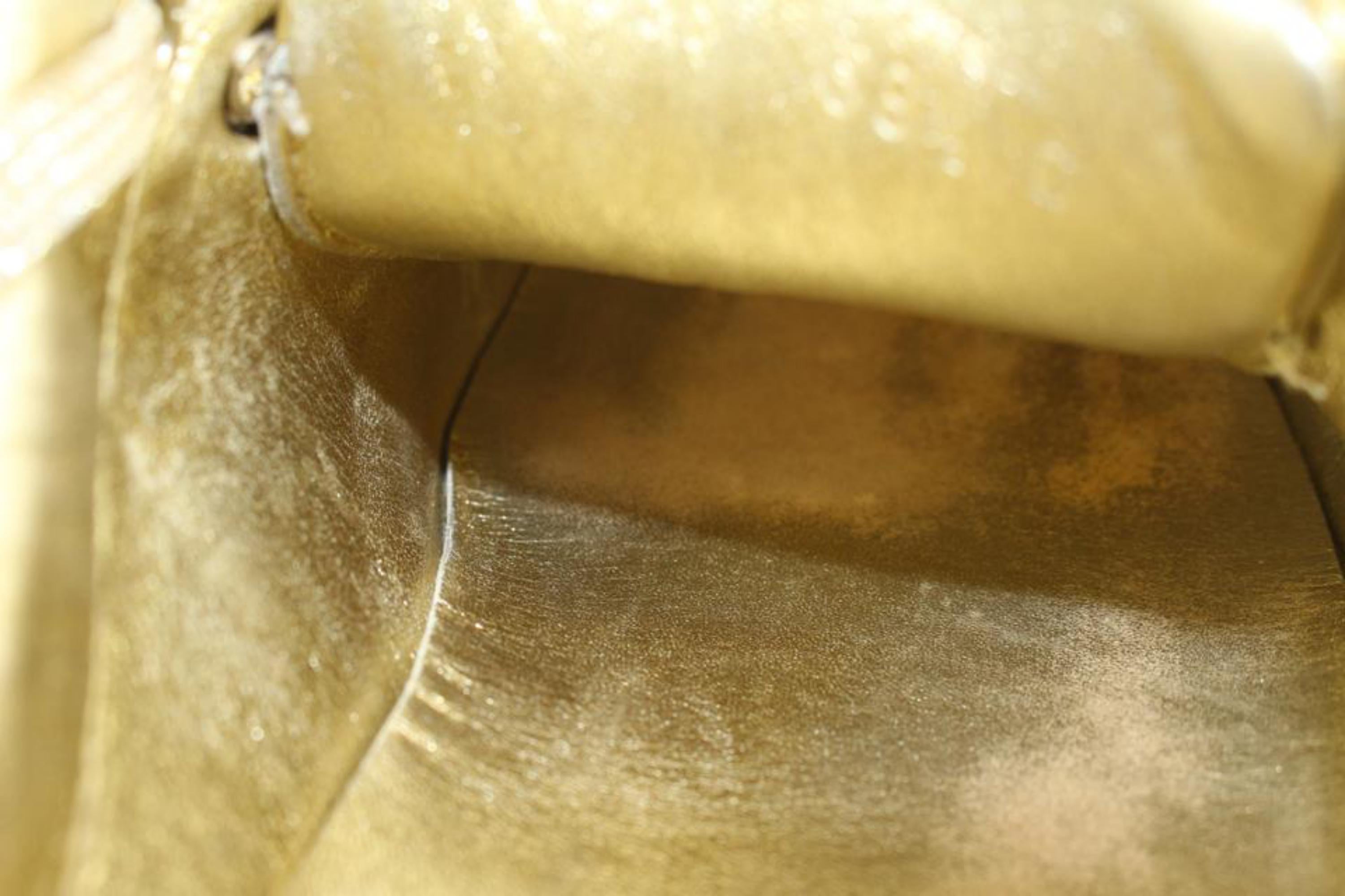gold metallic tennis shoes