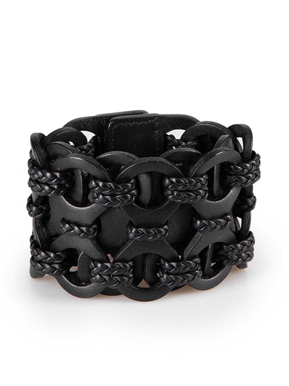gucci leather cuff bracelet