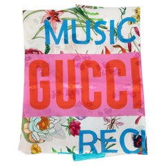 Gucci Women's Gucci 100 Music Is Mine Silk Scarf