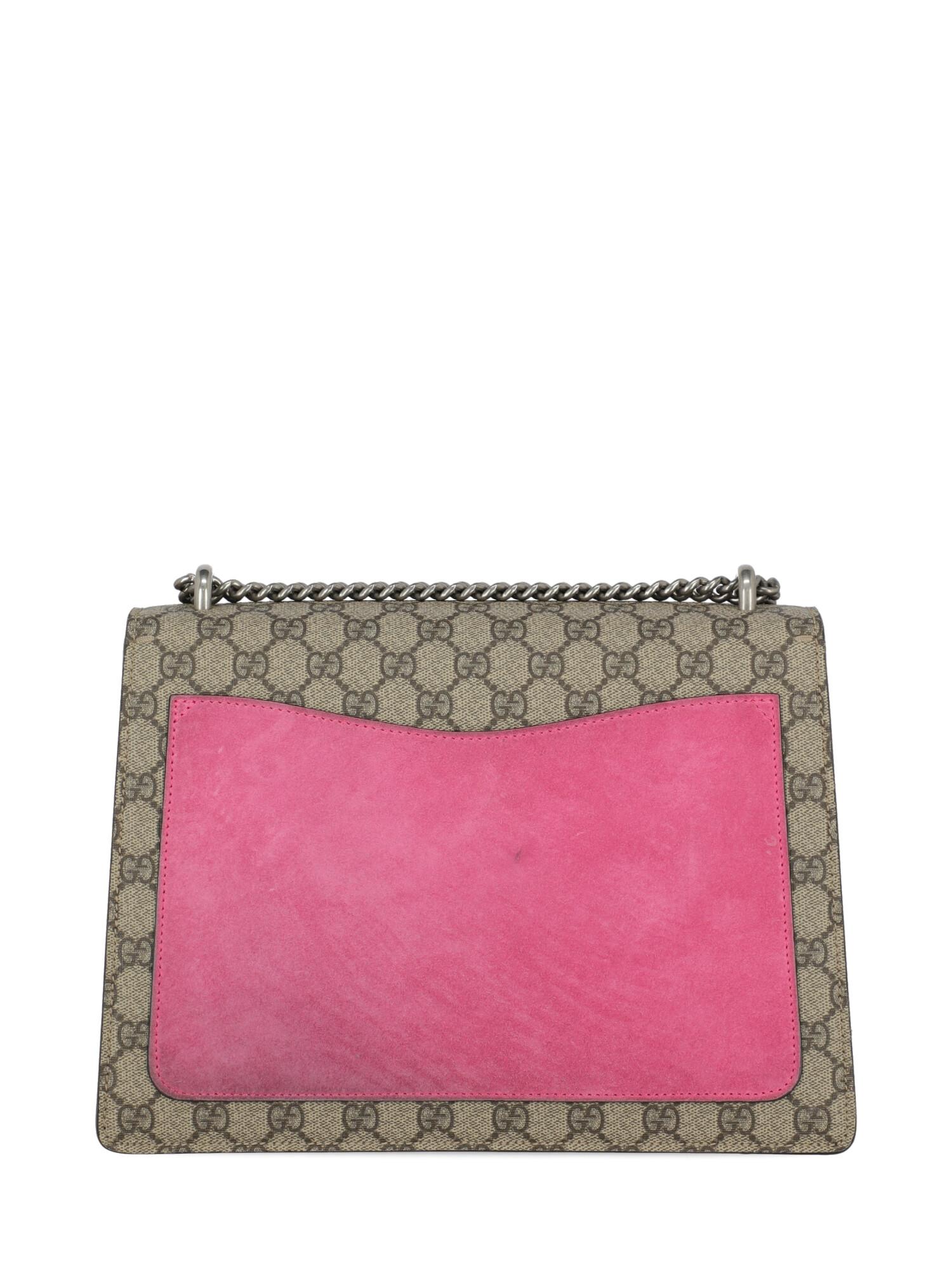 Gucci Women's Handbag Dionysus Beige/Brown Leather For Sale 1