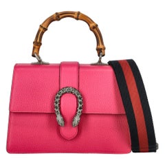 Gucci Women's Handbag Dionysus Pink Leather
