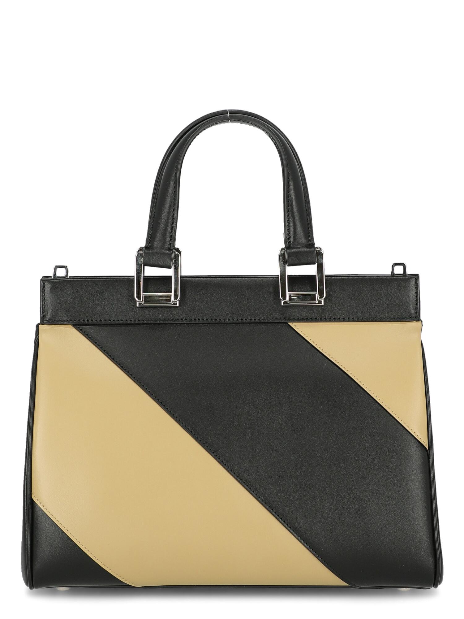 Gucci Women's Handbag Zumi Beige/Black Leather For Sale 1