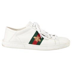 Gucci Women's White Ace Low Trainers