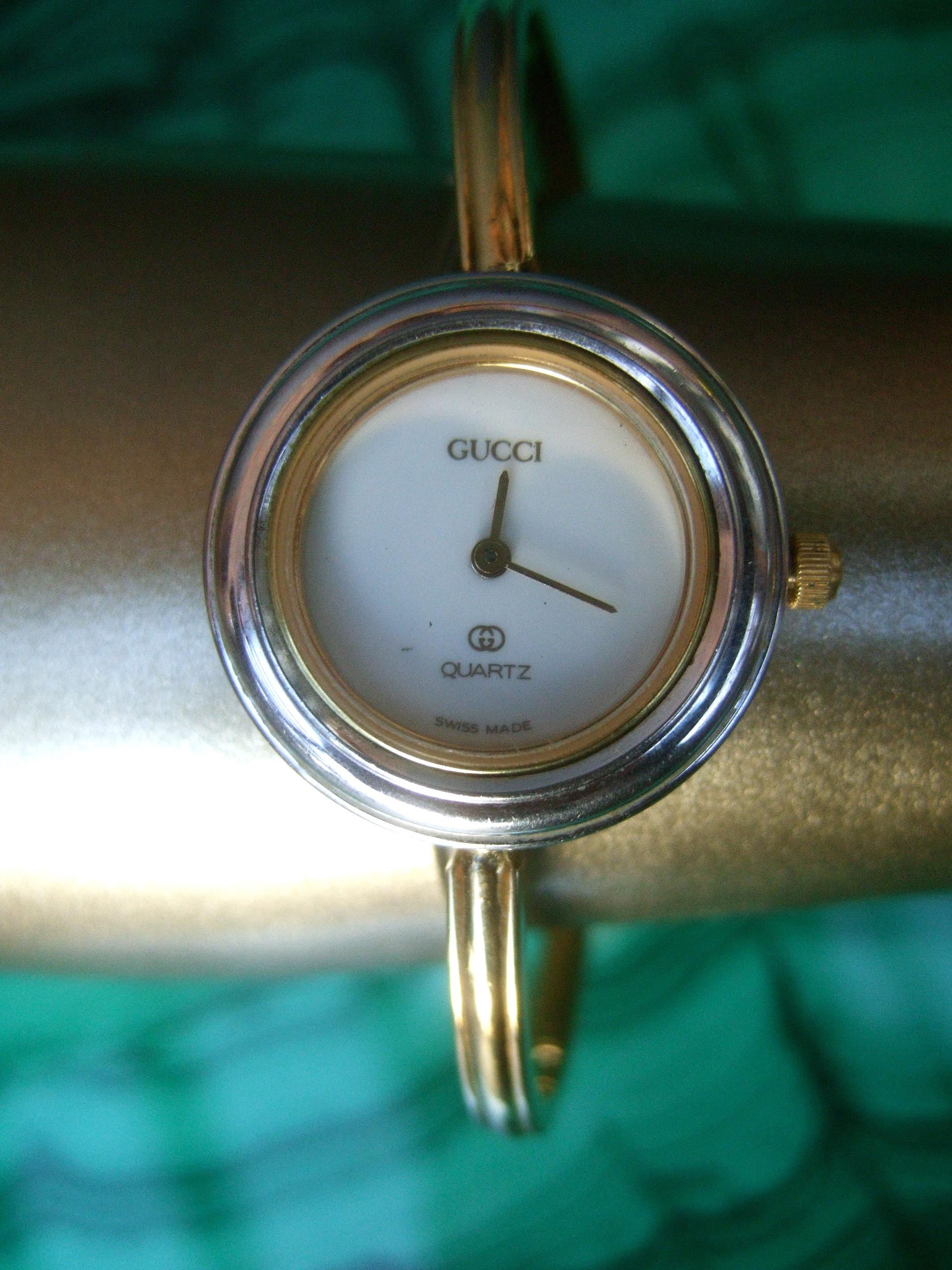 Gucci Womens Wrist Watch in Original Gucci Presentation Box c 1980s 3