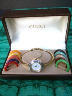 Gucci Womens Wrist Watch in Original Gucci Presentation Box c 1980s