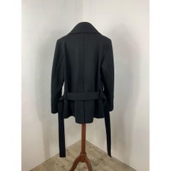 Gucci Wool Coat in Black