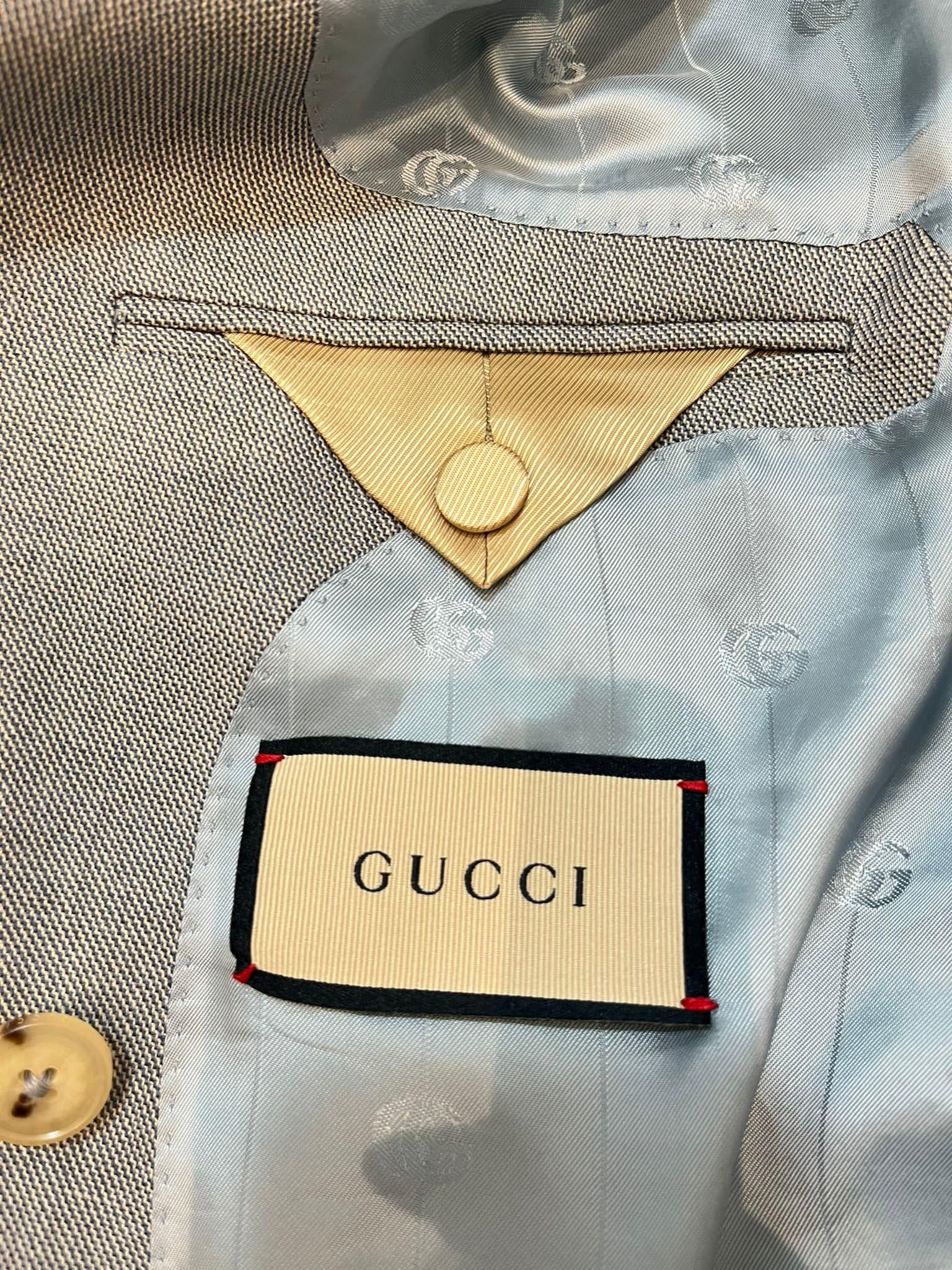 Gucci Wool Double Breasted Jacket 2