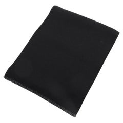 Gucci GG Jacquard-Schal aus Wolle Schwarz x Grau