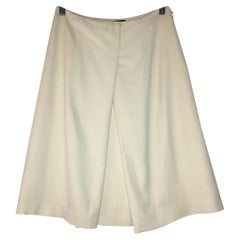 Gucci Wool Mid-Length Skirt in White