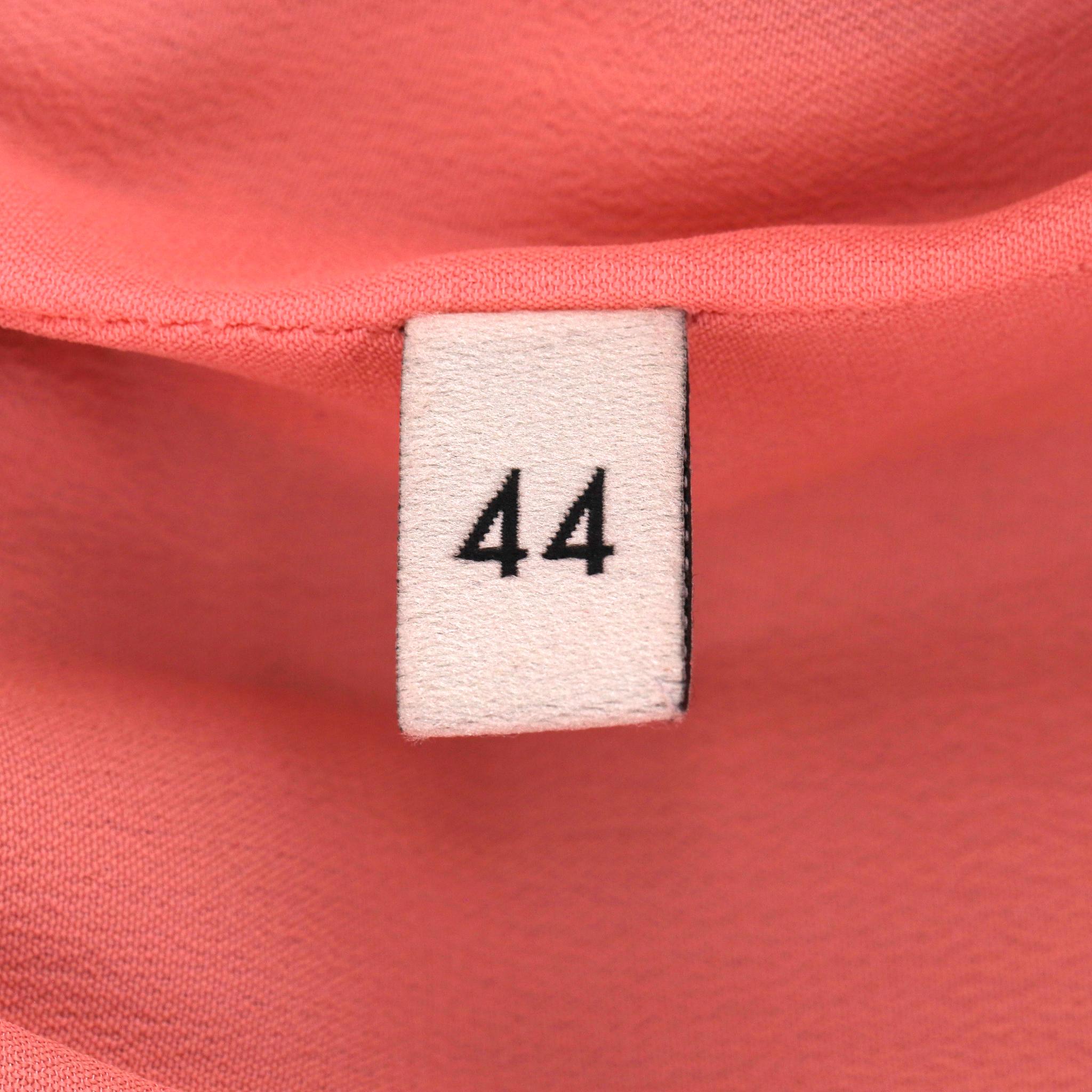 Gucci Wool & Silk Jacket With 'GG' Logo Pearl Buttons For Sale 5