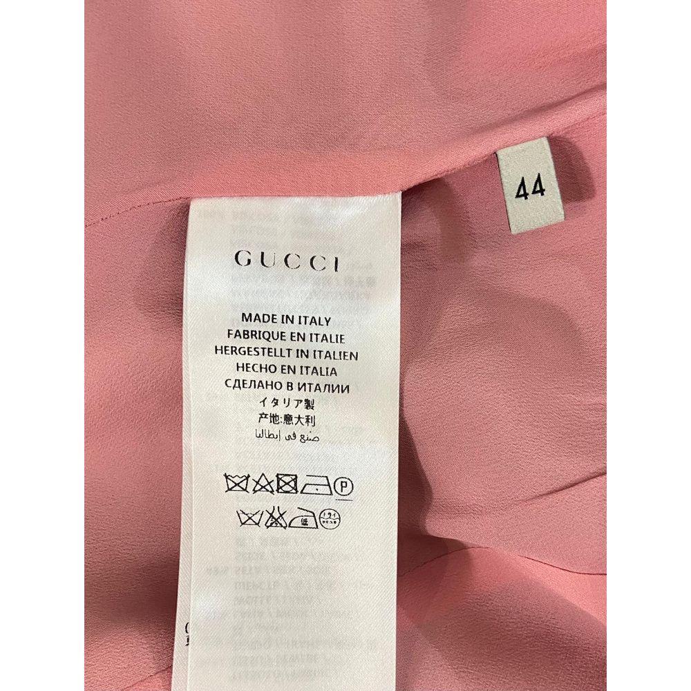 Gucci Wool & Silk Jacket with Pearl Buttons  For Sale 3