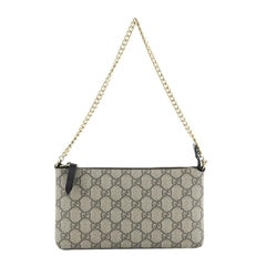 Gucci Wrist Wallet GG Coated Canvas