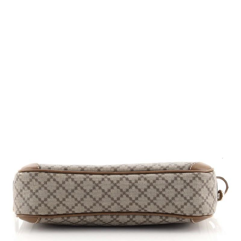 Gucci Wristlet Clutch Diamante Coated Canvas In Good Condition In NY, NY