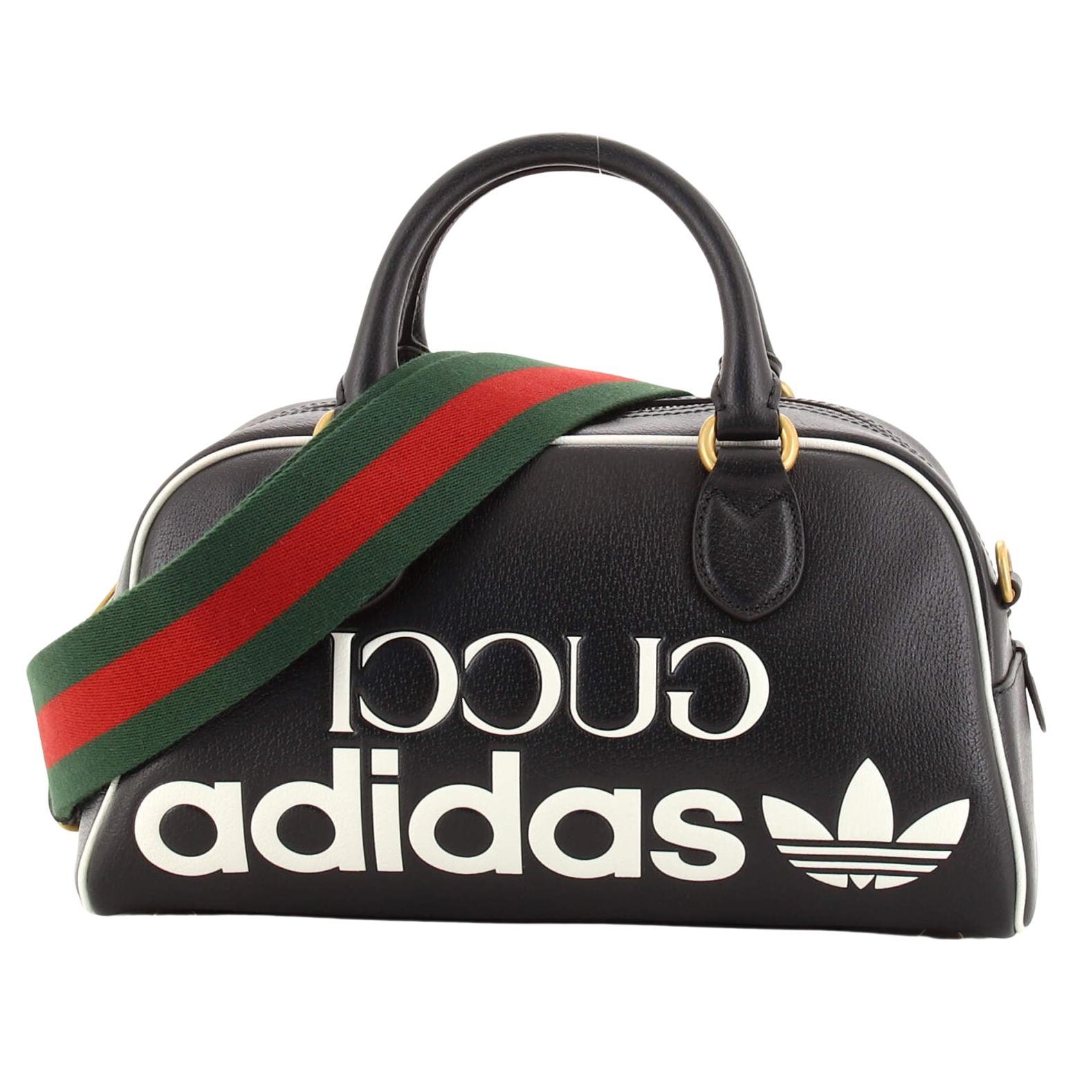 Gucci x adidas Duffle Bag Leather Mini at 1stDibs