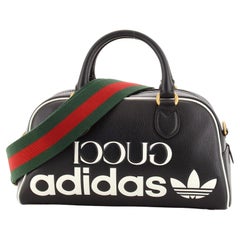 Gucci x adidas Duffle Bag aus Leder Mini