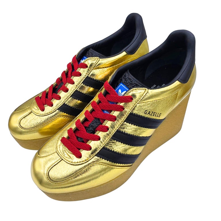 adidas gazelle silver green womens Gucci x Wmns GG Gazelle 'Gold' | myGemma | GB main image 0