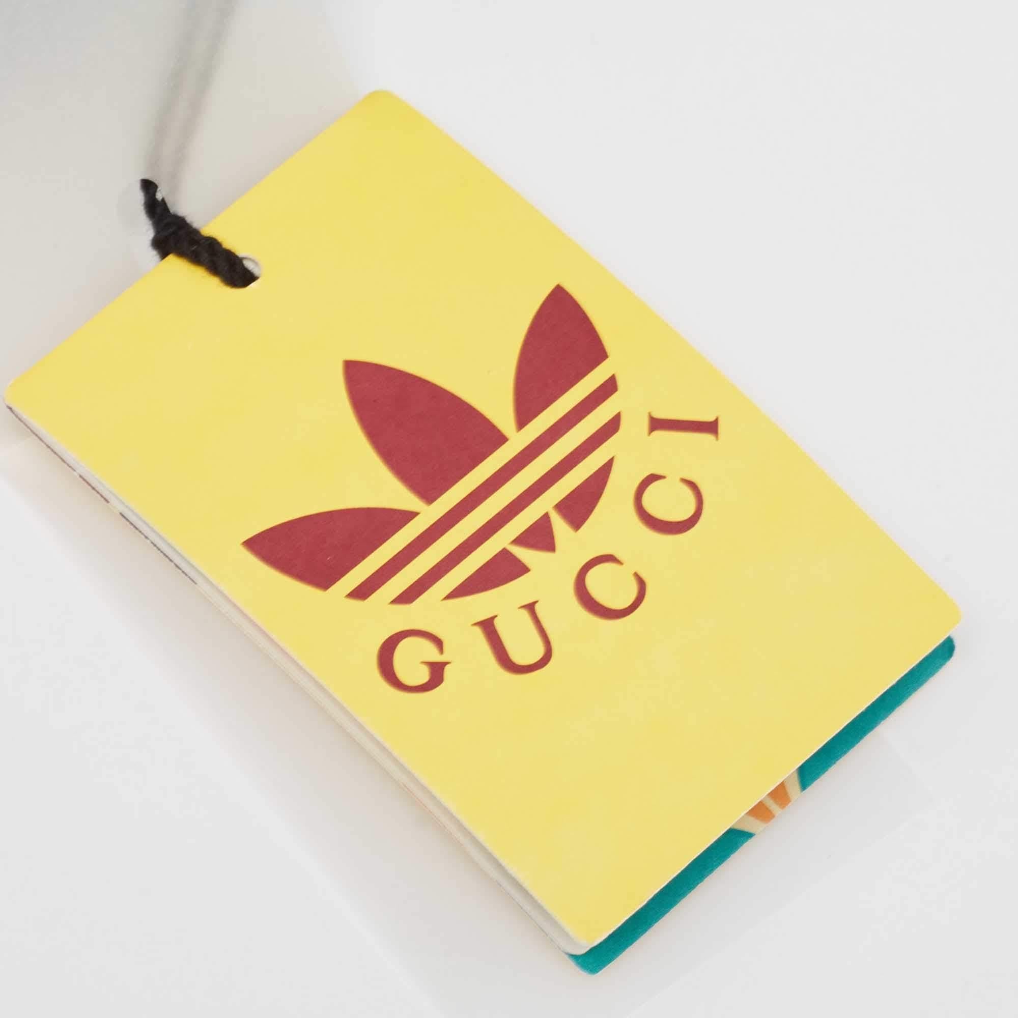  Gucci X Adidas Green GG Supreme cape de baseball en toile enduite S Pour hommes 