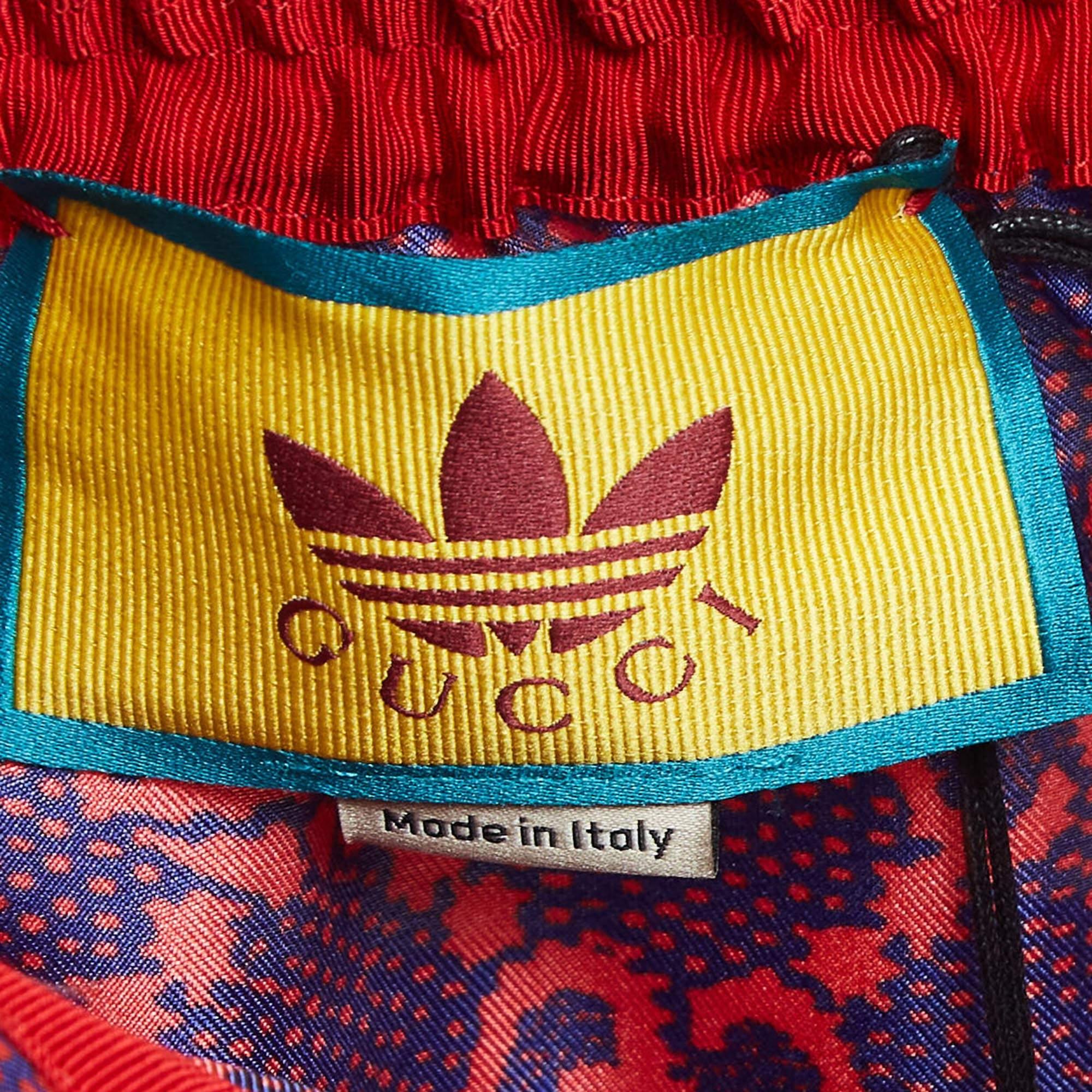 Short Gucci X Adidas Marco GG/Trefoil imprimé S Neuf - En vente à Dubai, Al Qouz 2
