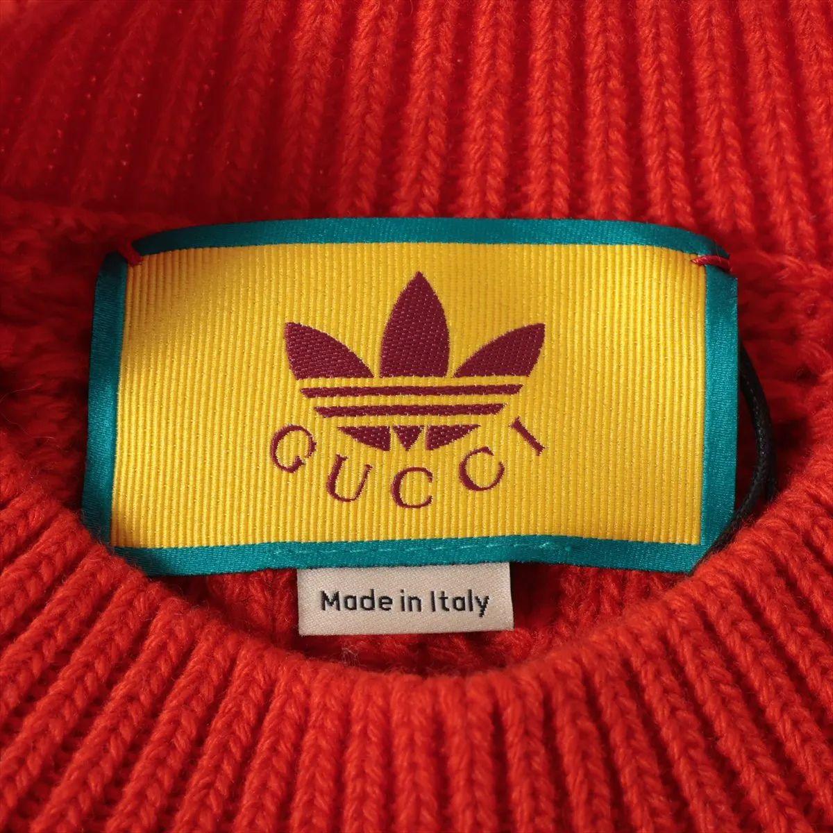 Maglia in lana e mohair Gucci x Adidas  Multicolore 1