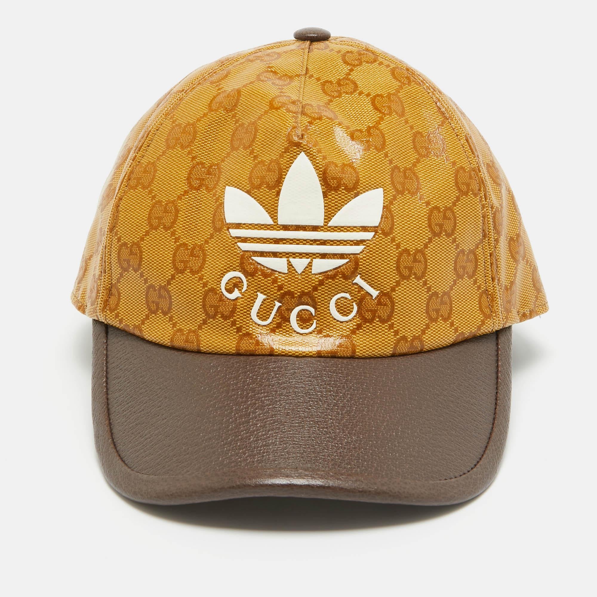 Caps are an ideal style statement with casual outfits. This Gucci x adidas piece is made from quality materials and features signature elements. This piece will be a smart addition to your cap collection.