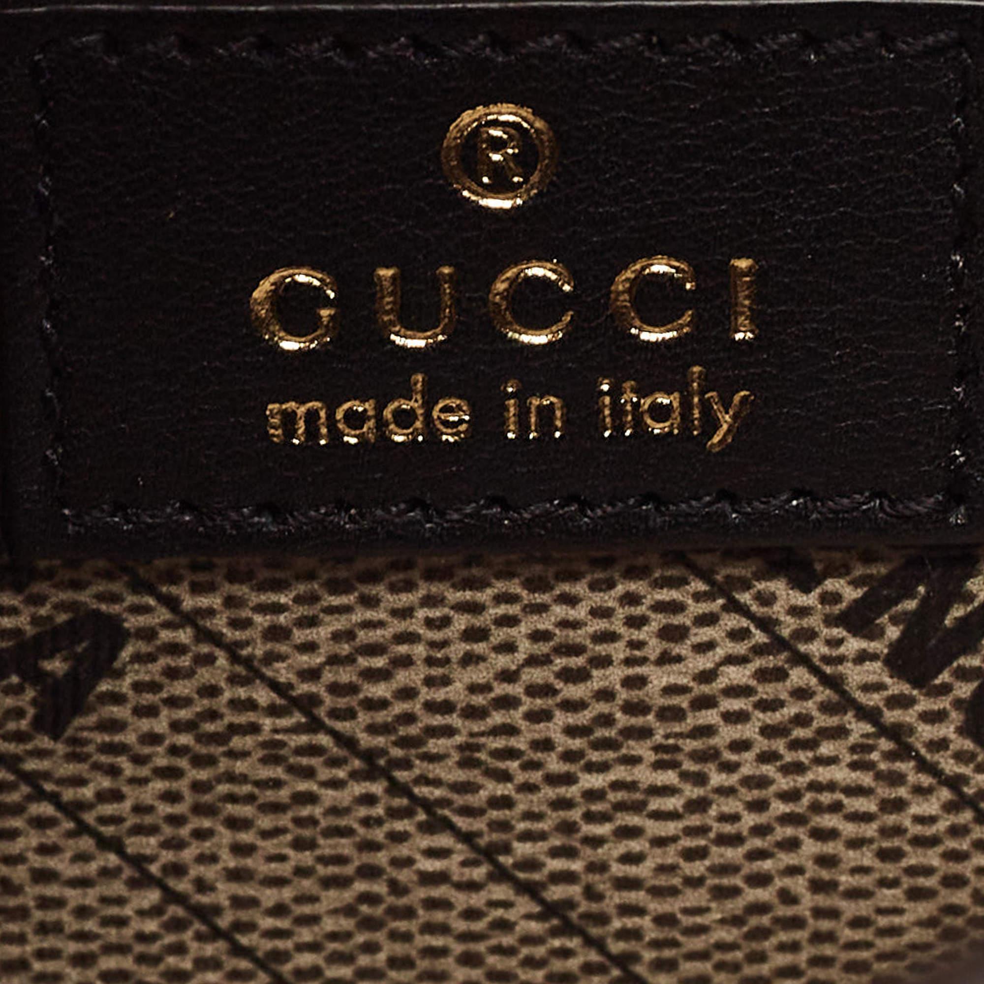 Gucci x Balenciaga Beige/Brown GG Supreme Canvas Hourglass Top Handle Bag 5