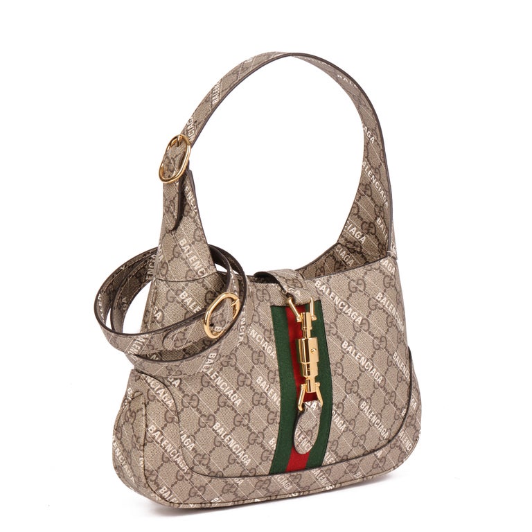 GUCCI x Balenciaga Beige GG Supreme Canvas The Hacker Project  1961