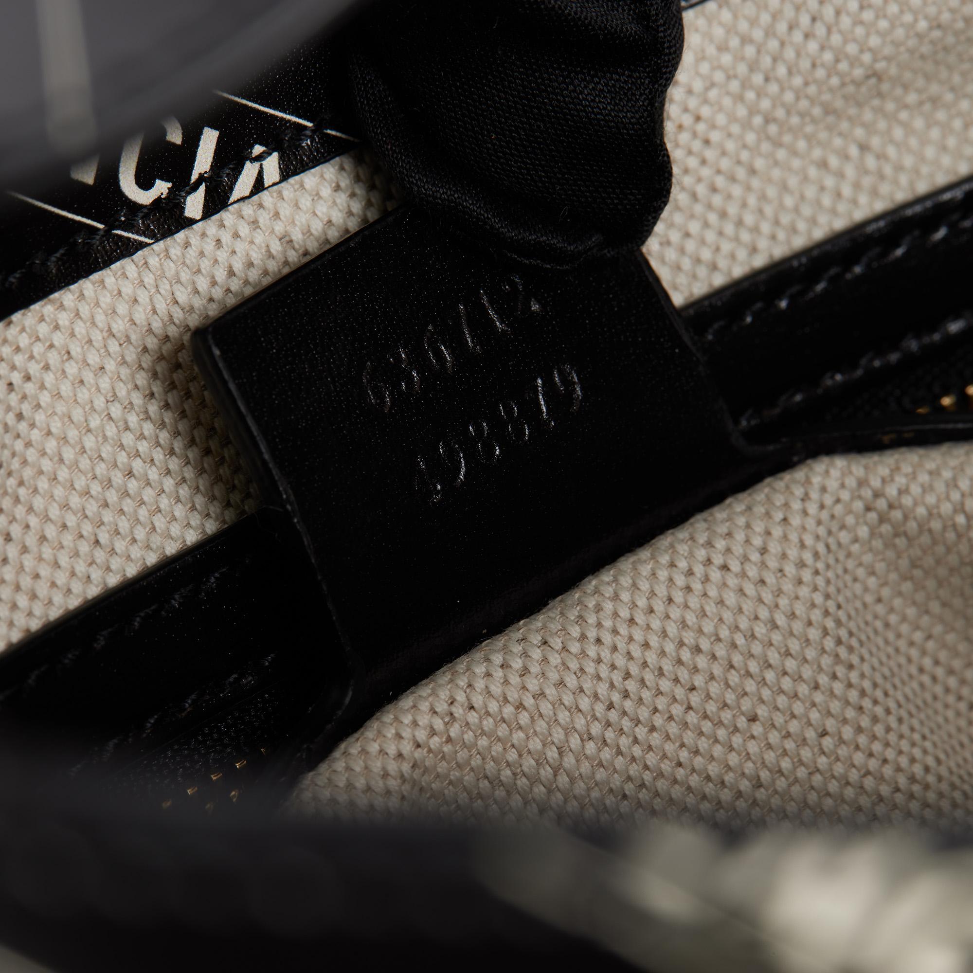 GUCCI x Balenciaga Black Calfskin Leather The Hacker Project Small 1961 Jackie For Sale 5