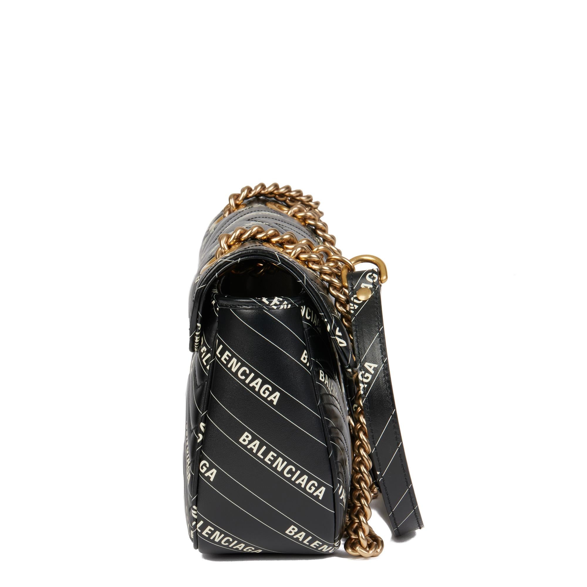 gucci x balenciaga the hacker project small gg marmont bag