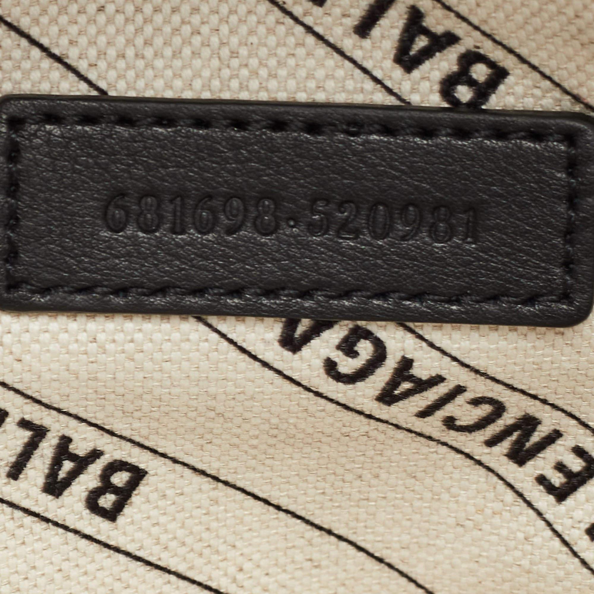 Gucci x Balenciaga GG Supreme Canvas Medium The Hacker Project Ville Satchel For Sale 3