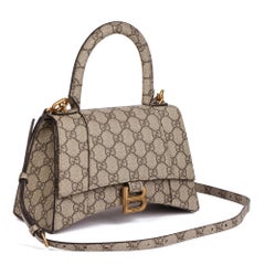 Gucci x Balenciaga GG Supreme Canvas The Hacker Project Small Hourglass