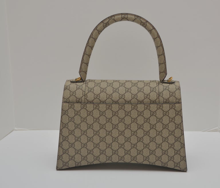 Gucci x Balenciaga Hack Aria GG Hourglass Bag MEDIUM SIZE Limited  Collection