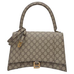 Gucci x Balenciaga Hack Aria GG Hourglass Bag MEDIUM SIZE Limited Collection NEW