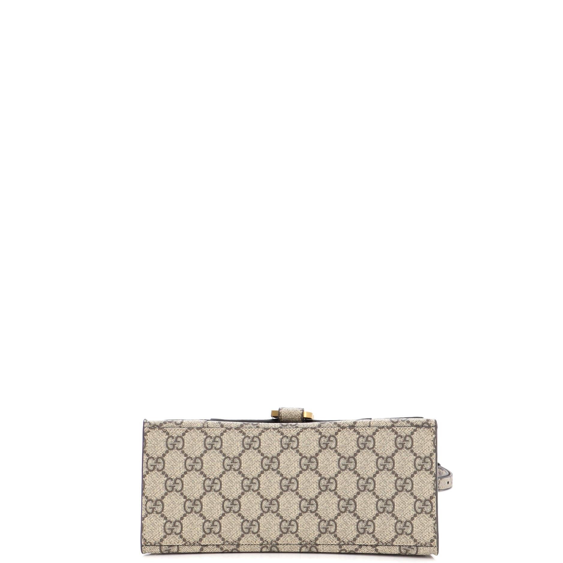 Gucci x Balenciaga The Hacker Project Hourglass Top Handle Bag GG Coated Canvas In Good Condition In NY, NY