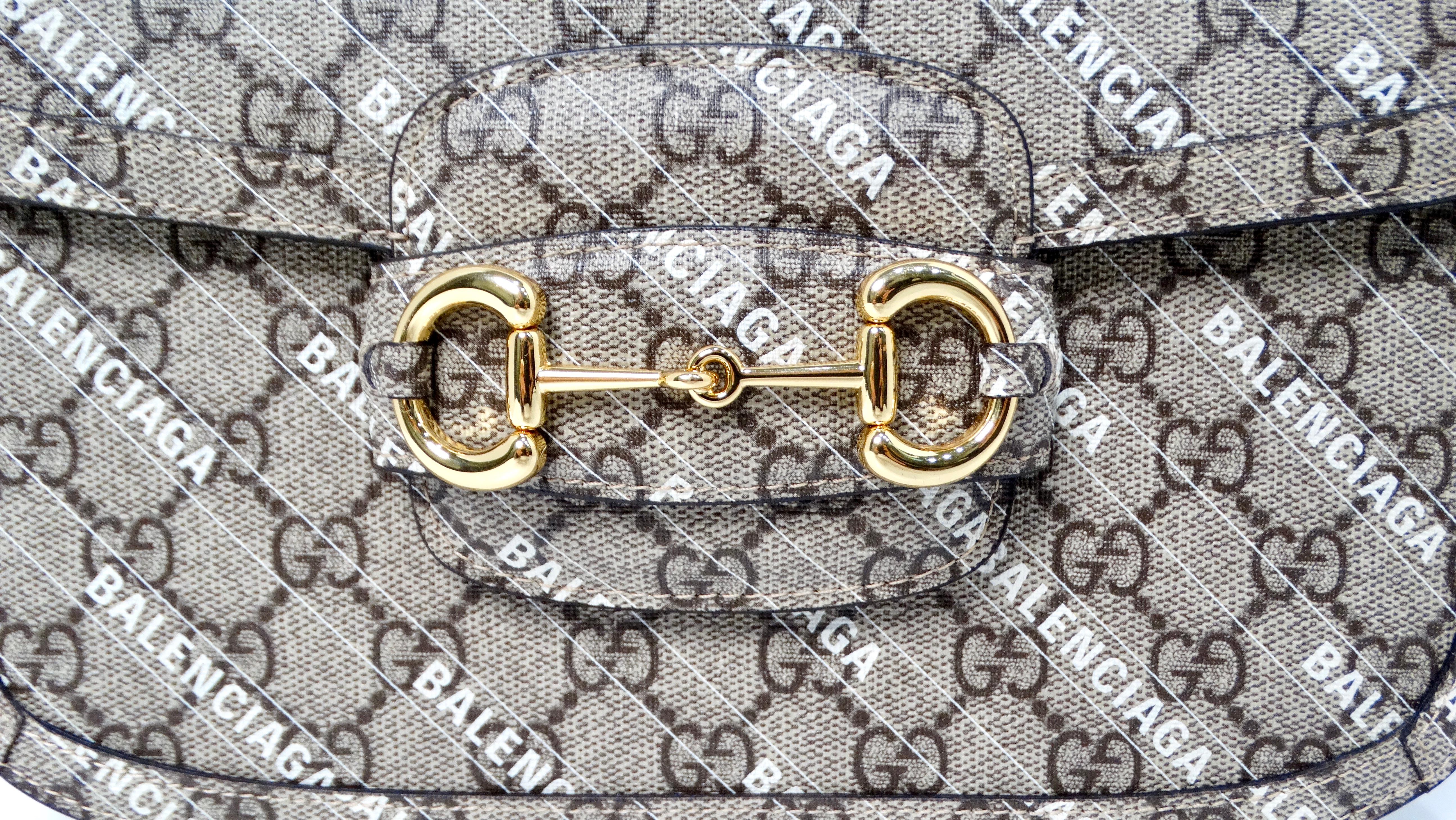 Brown Gucci X Balenciaga 