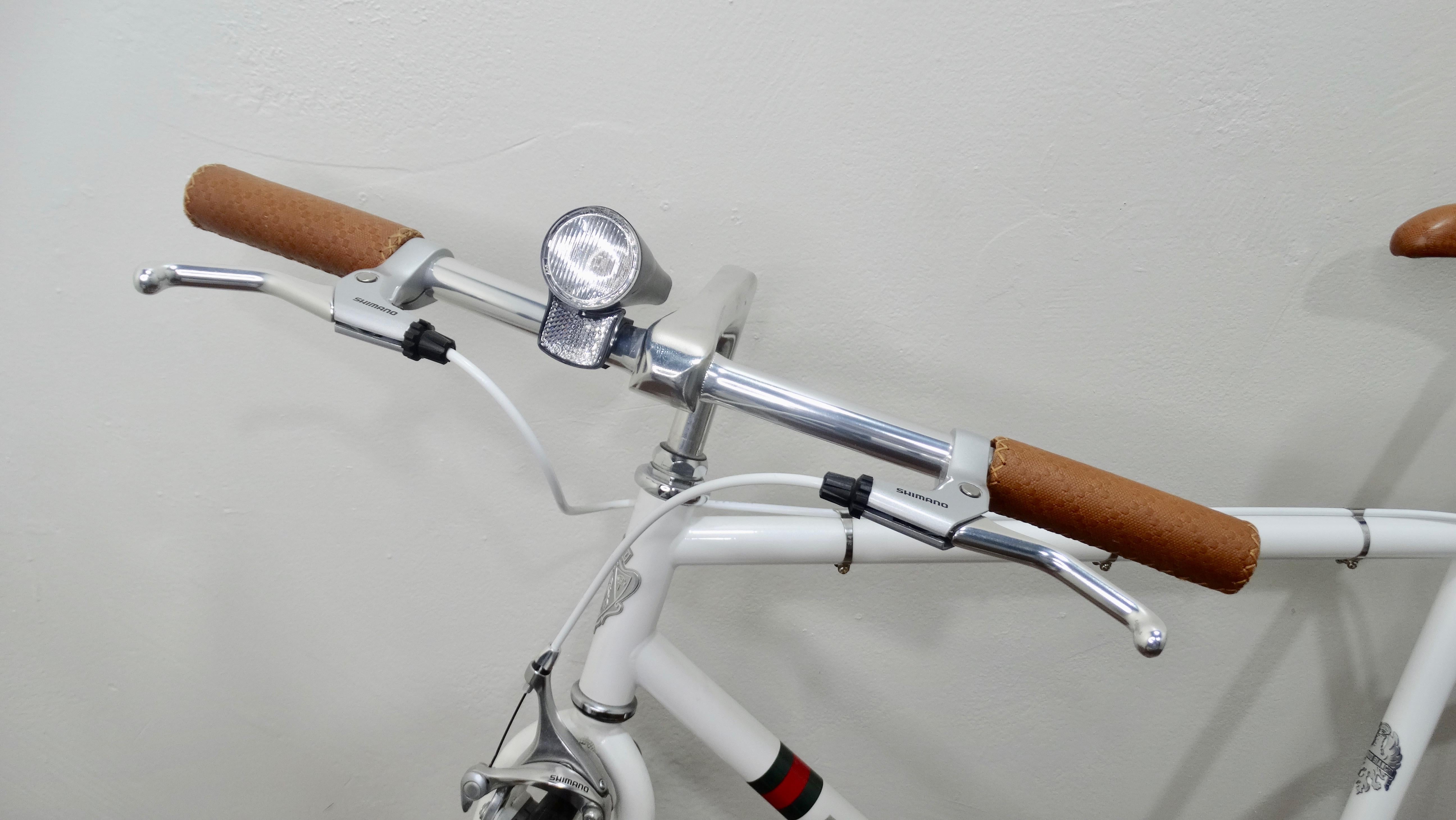 Gray Gucci x Bianchi 2011 White City Bike For Sale