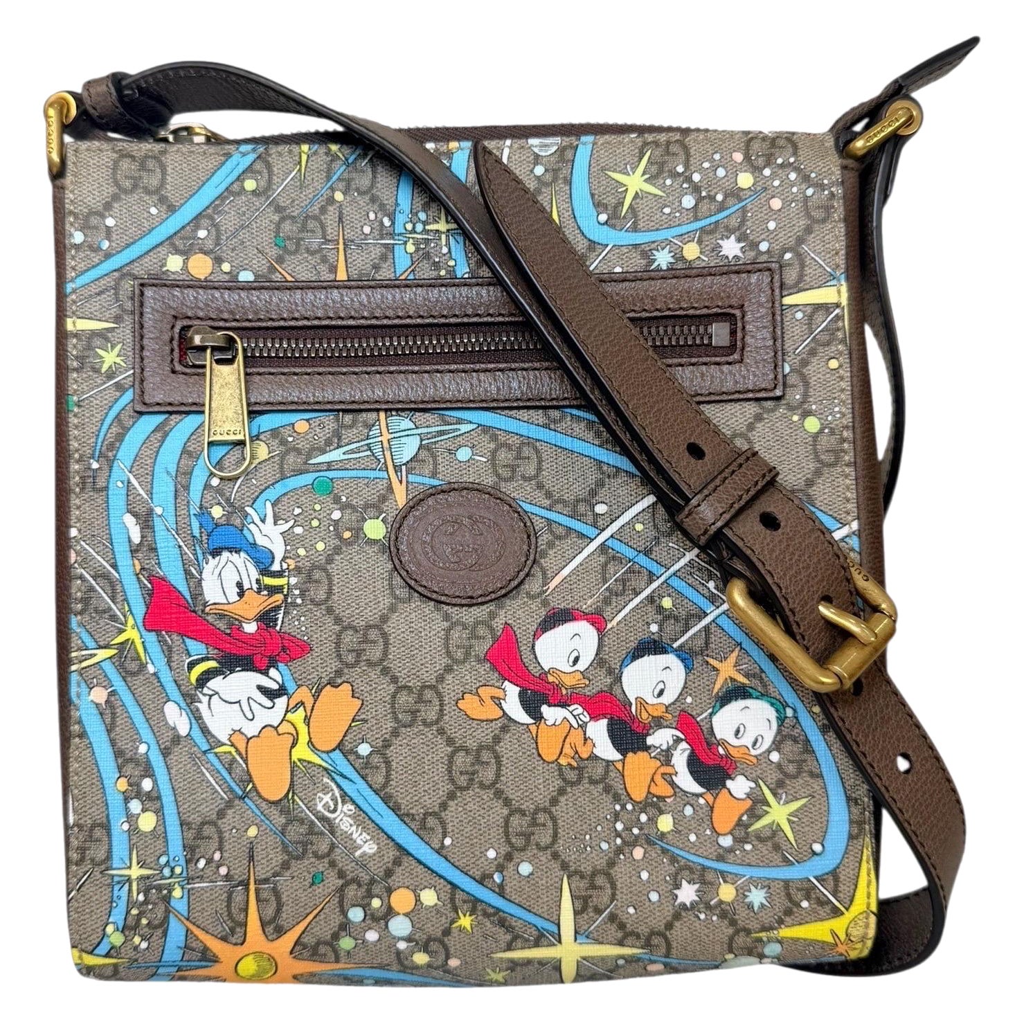 Gucci x Disney Donald Duck GG Supreme Messenger Bag, Crociera 2020 in vendita