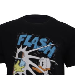 Gucci x Disney Donald Duck T-Shirt in Black Cotton