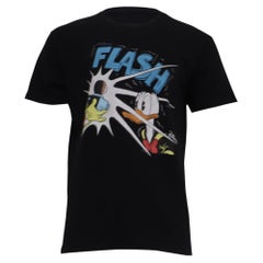 Gucci x Disney Donald Duck T-Shirt in Black Cotton