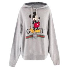 Gucci x Disney Grey Mickey Mouse Hoodie