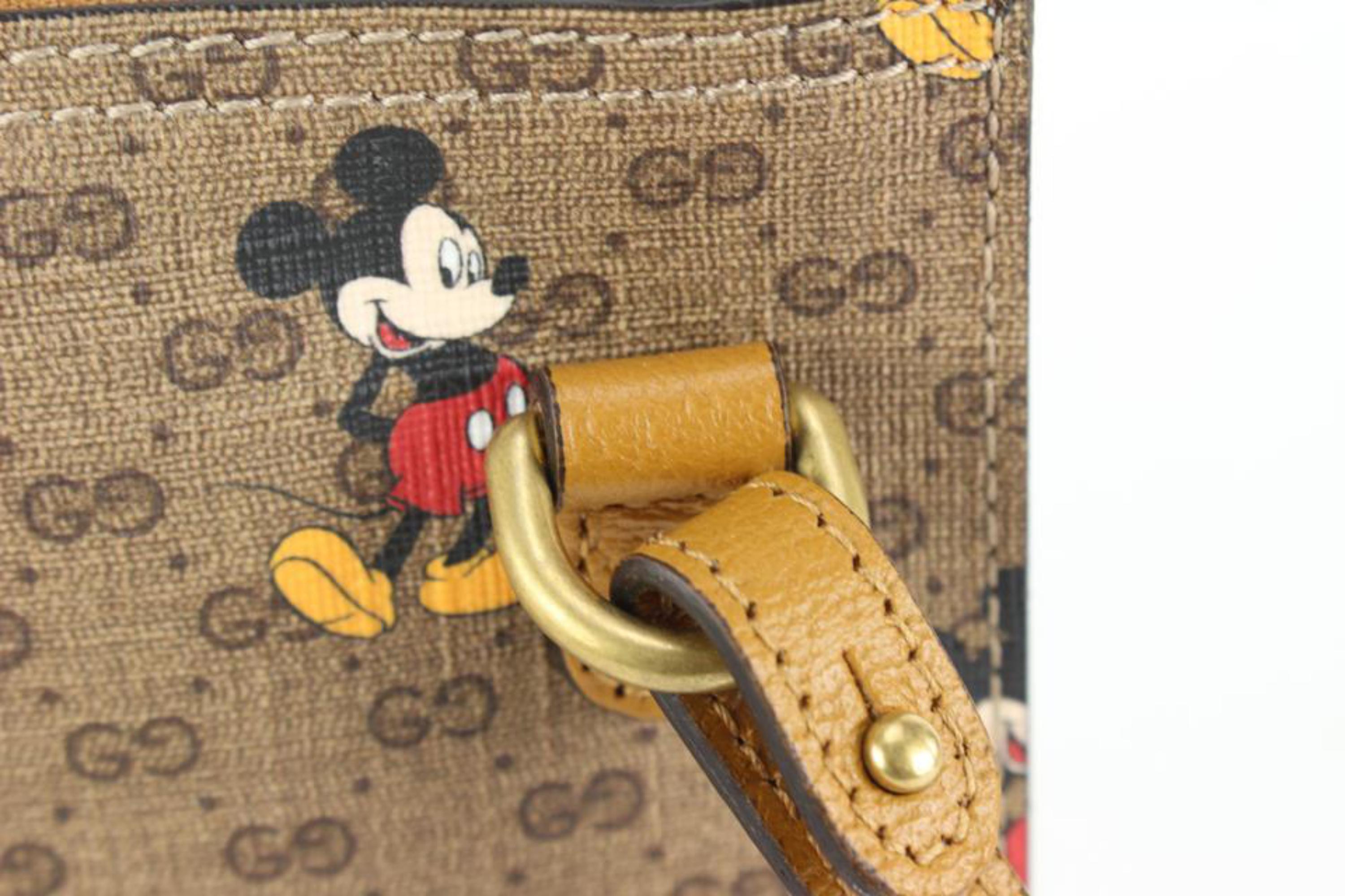 Gucci x Disney Mickey Micro GG Supreme Wristlet Pouch 78gk513s 1