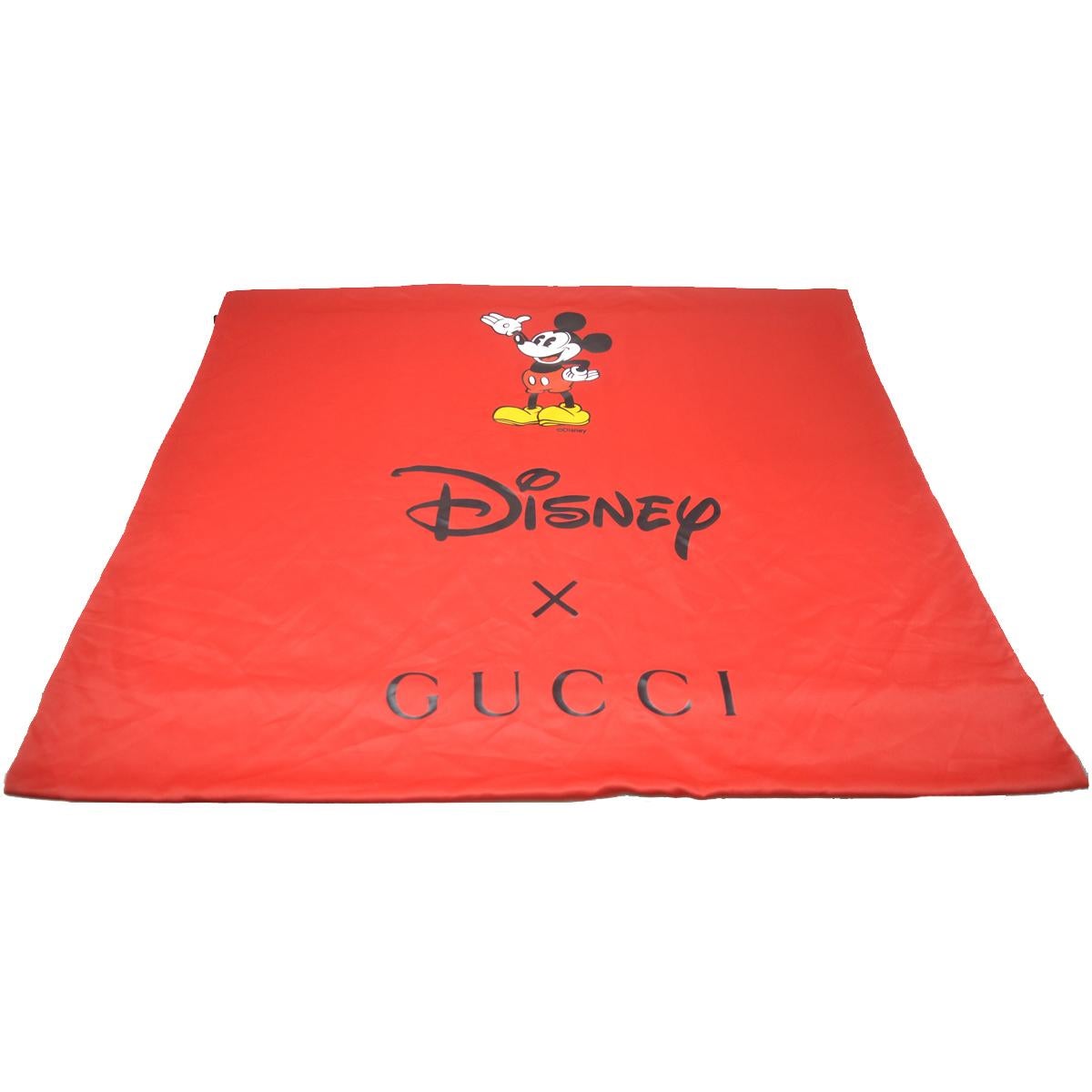 Gucci X Disney Mickey Mouse Monogram Duffel Travel Bag For Sale 2